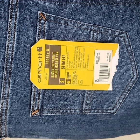 Carhartt NWT Womens Rugged Flex Slim Fit Jeans - Picture 6 of 13